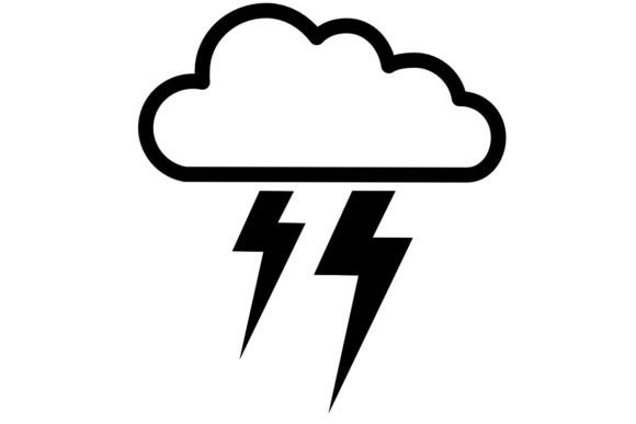 Download Lightening Cloud Procreate Brush Stamp - Brush stamp Collection