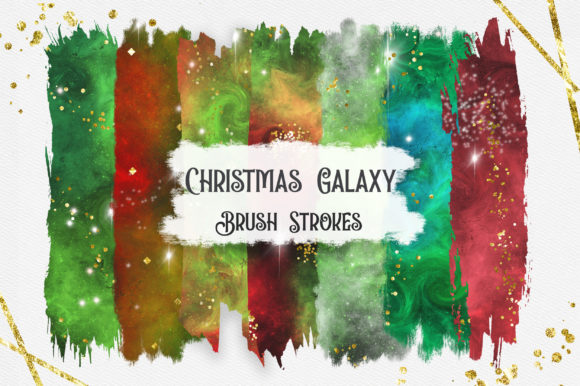 Download Christmas Galaxy Brush Strokes - Galaxy brush Collection