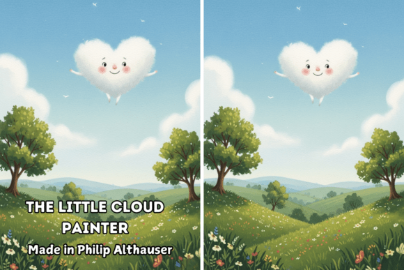 Download Story Book the Little Cloud Painter - Premium Resources