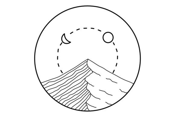 Download Mountain Sky Procreate Brush Stamp - Brush stamp Collection
