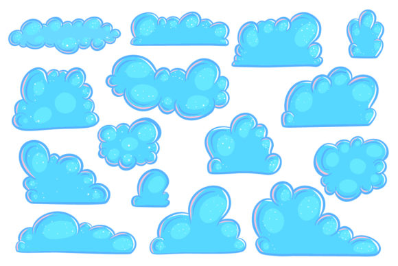 Download Cartoon Clouds - Cartoon clouds Collection
