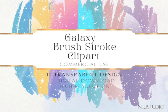 Download Galaxy Brush Strokes Clipart - Galaxy brush Collection